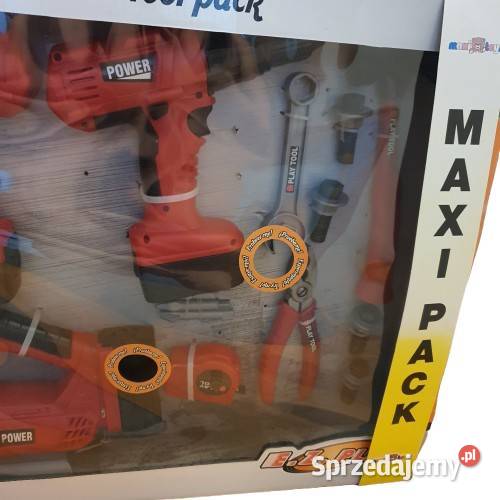 Zestaw narzędzi dzieci wkrętarka latarka Częstochowa sprzedam