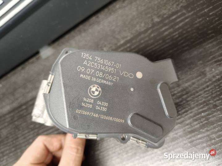 Bmw e87 e90 przepustnica powietrza n43 oryginał łódzkie Aleksandrów Łódzki