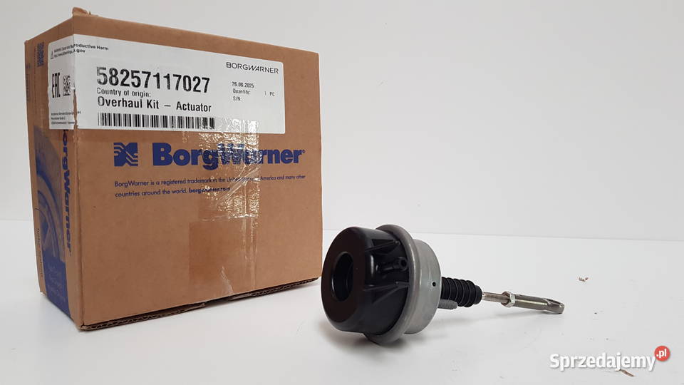 Nowy aktuator BorgWarner KKK 58257117027