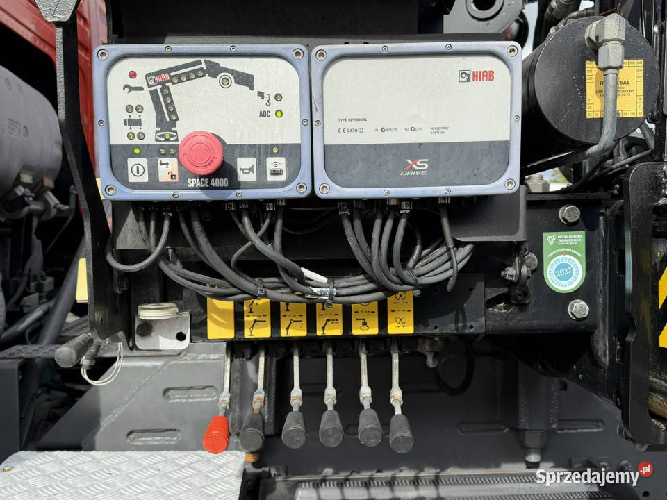 Volvo FMX 410 6x4 13L HDS Radiowy Hydroburta automatyczna Widełki