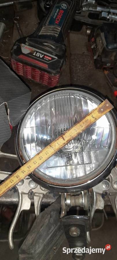Lampa stanlej custom chrom Świebodzin