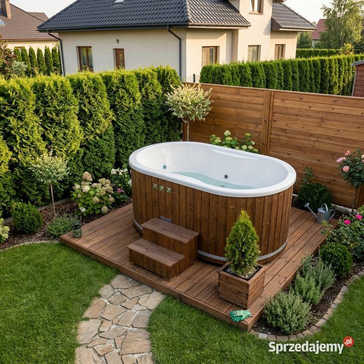BALIA OFURO Ogrodowa RĘKI HOT TUB Bania Jacuzzi Dom i Ogród Białystok