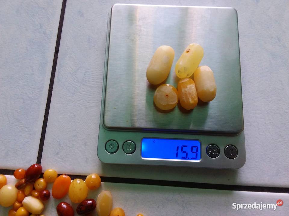 105grAntyczne koraliki z 100 NATURALNEGO