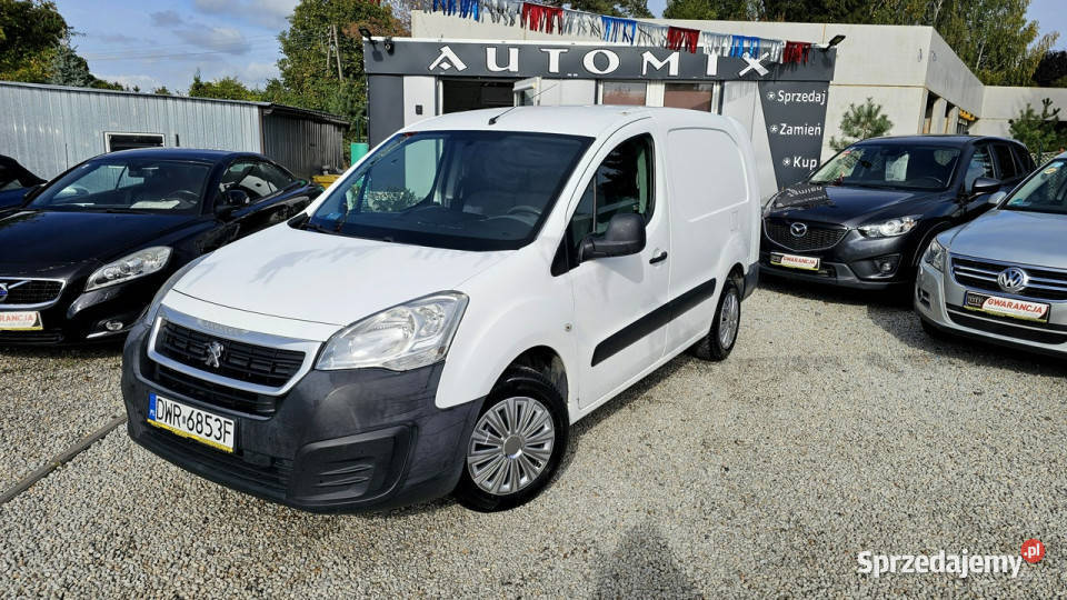 Peugeot Partner 16 D Duża Paka Gwarancja Zamiana immobilizer Świdnica