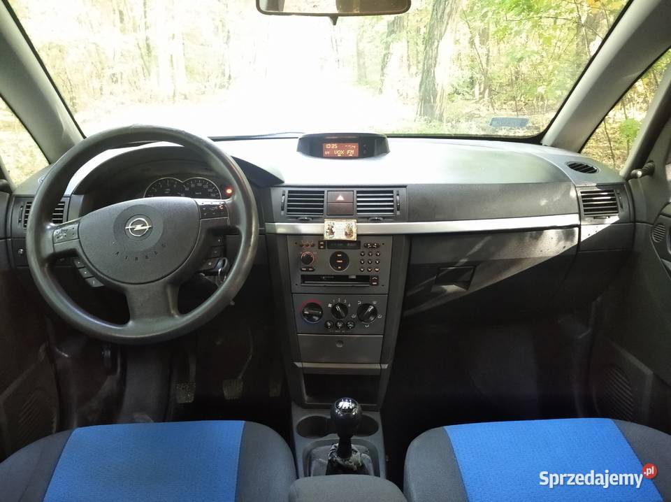 Opel Meriva 17 CDTI 2005 nowy przegląd nieuszkodzony Płock