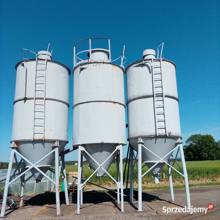 Silos zbożowy lejowy śląskie Cieszyn