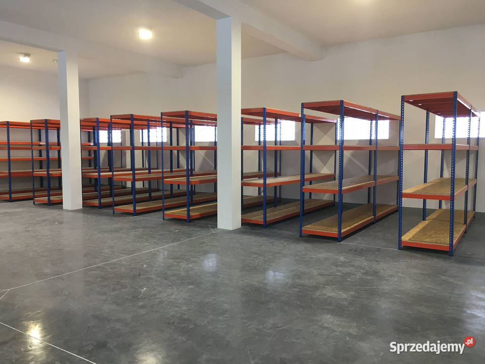 Regaly metalowe do magazynu garażu kątownik Kraków