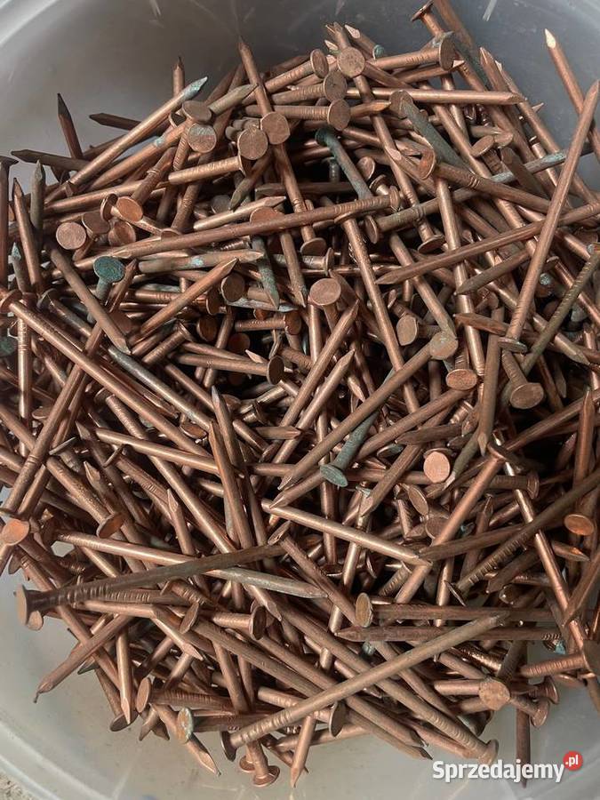 Gwożdzie miedziane 100 mazowieckie Legionowo