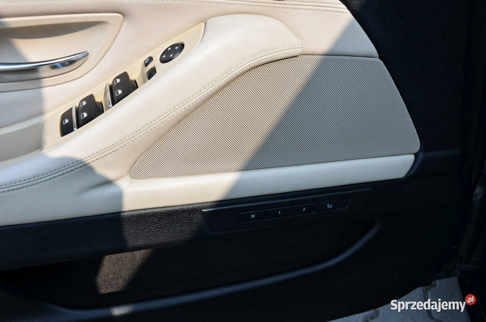 BMW 520 20d 163 Skóry Komforty Masaże F10 kurtyny powietrzne Ostrów Mazowiecka sprzedam