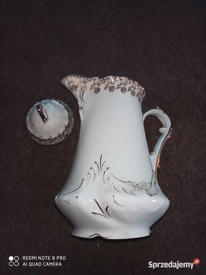 Dzbanek C T Reliefy Do czekolady Syg z lat 1909 Gdańsk