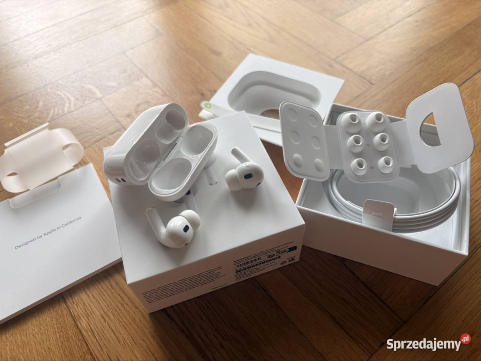 Oryginalne Apple AirPods Pro 2 ANC i etui ESR Warszawa