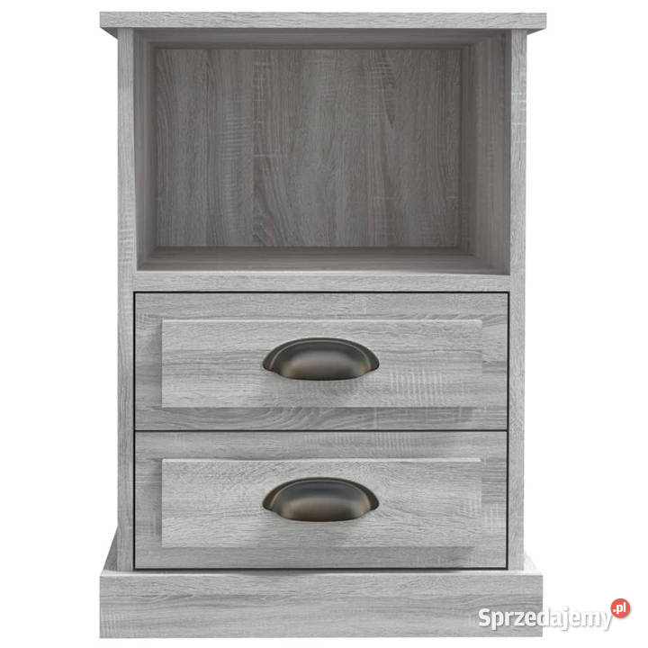 Szafka nocna szary dąb sonoma 43x36x60 WM816340