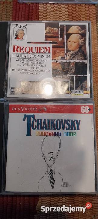 5 płyt CD Bach Tchaikowsky Beethoven 2 x Mozart Ciechocinek