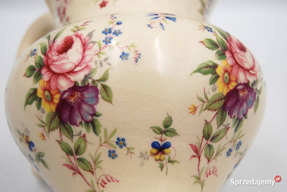 Duży piękny dzban porcelanowy wielkopolskie Poznań