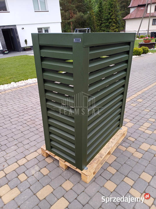 Osłona pompy ciepła 90x40x150 zielona TS575 Drawsko Pomorskie