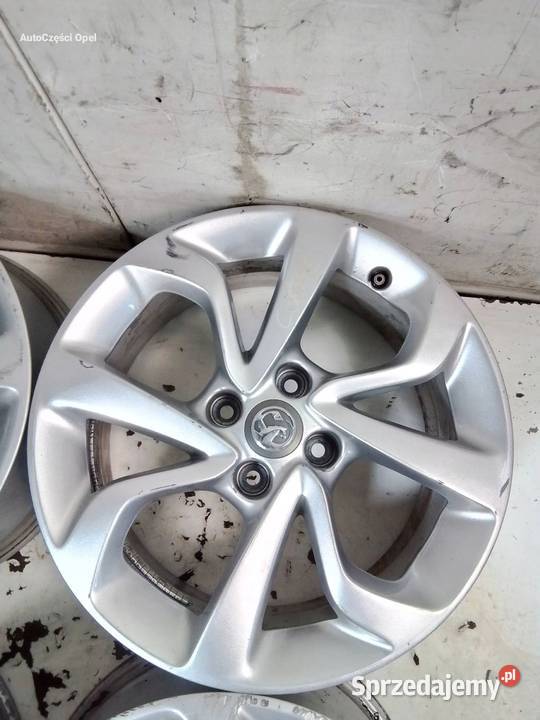 Opel Corsa E FELGI ALUMINIOWE 4X100 R16 6JX16 Samochodowe Felgi lubelskie Opole Lubelskie