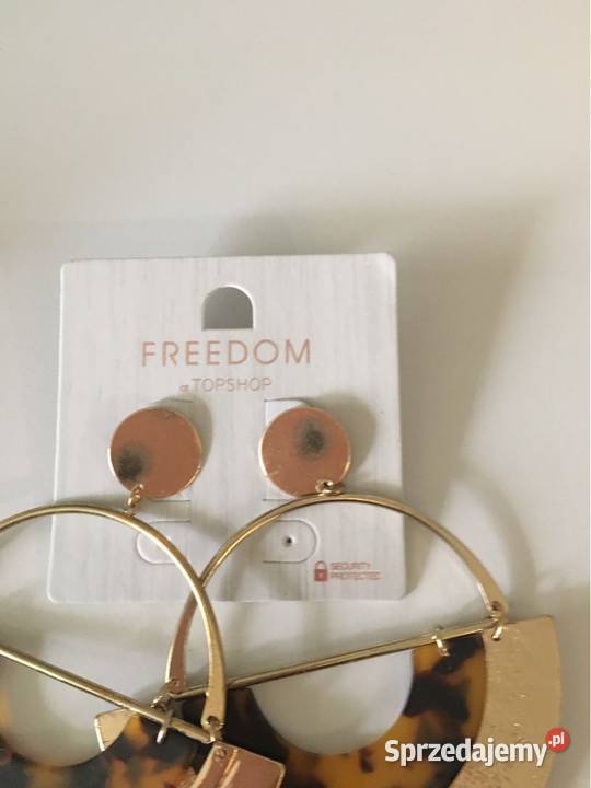 Duże kolczyki koła TopShop Skawina