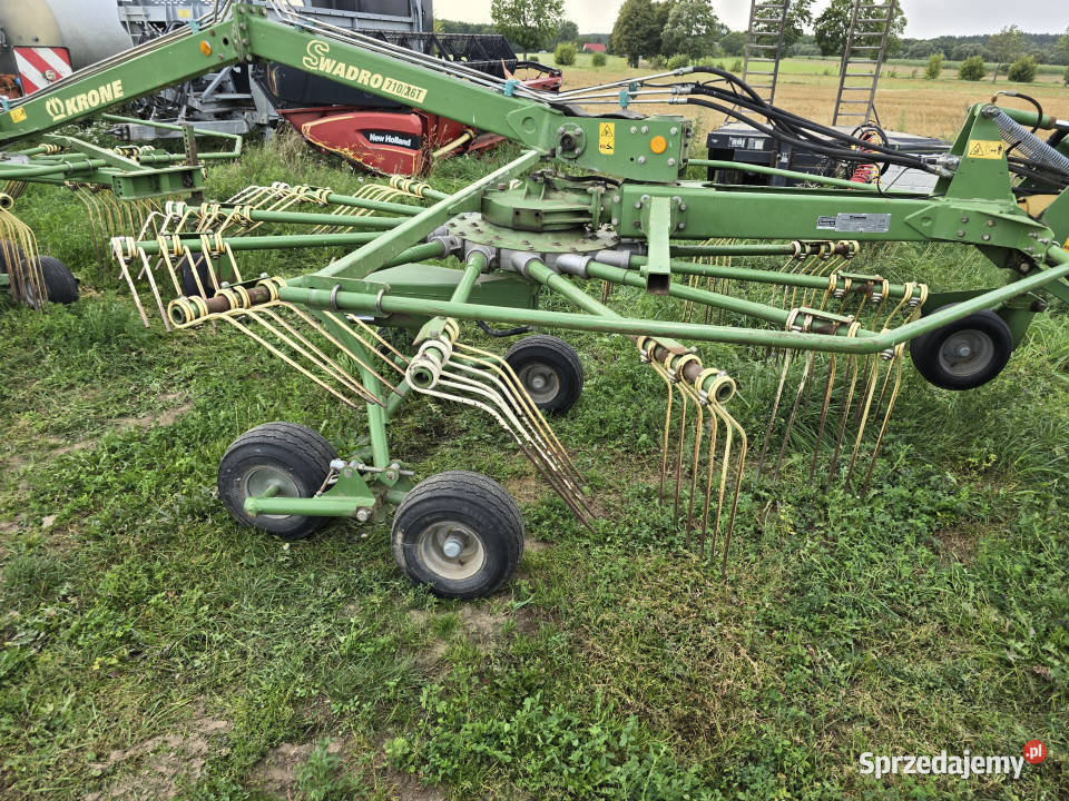 Zgrabiarka dwukaruzelowa KRONE Swadro 71026T nieuszkodzony Baliki sprzedam