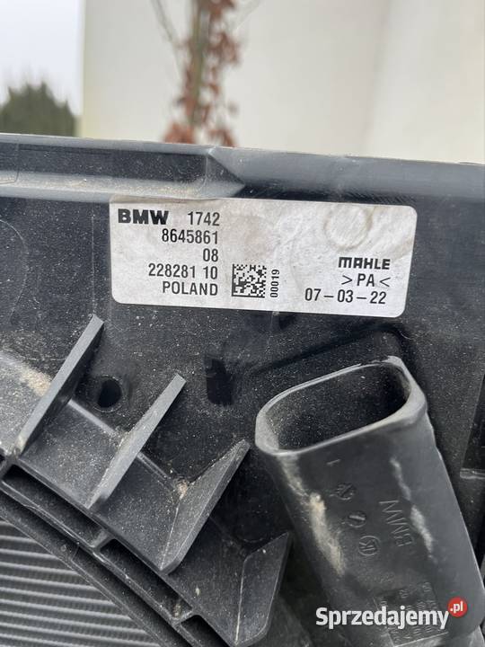 Komplet chłodnic BMW 2 f45 f46 225xe wentylator Pozostałe