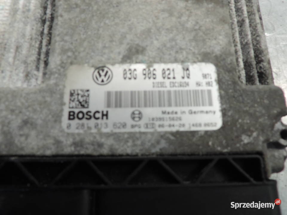 KOMPUTER STEROWNIK SILNIKA VW PASSAT B6 19 TDI Nowy Sącz
