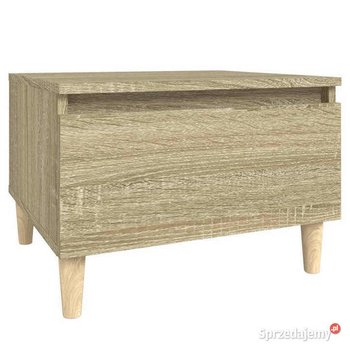 Stolik boczny dąb sonoma 50x46x35 materiał Warszawa