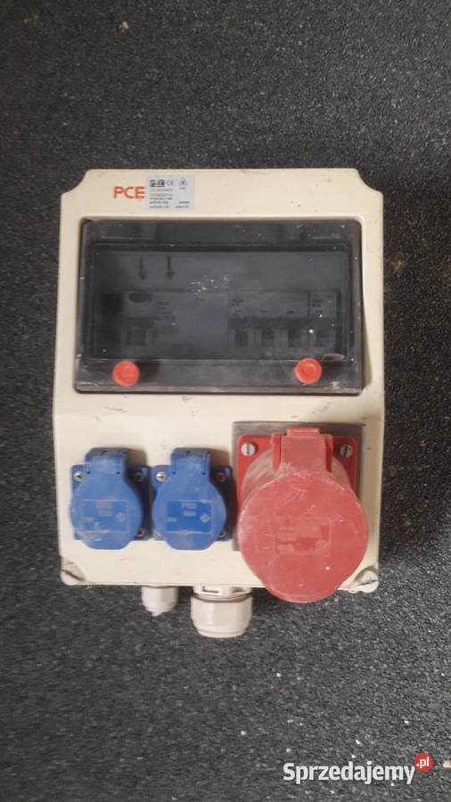 Skrzynka budowlana elektryczna Góra