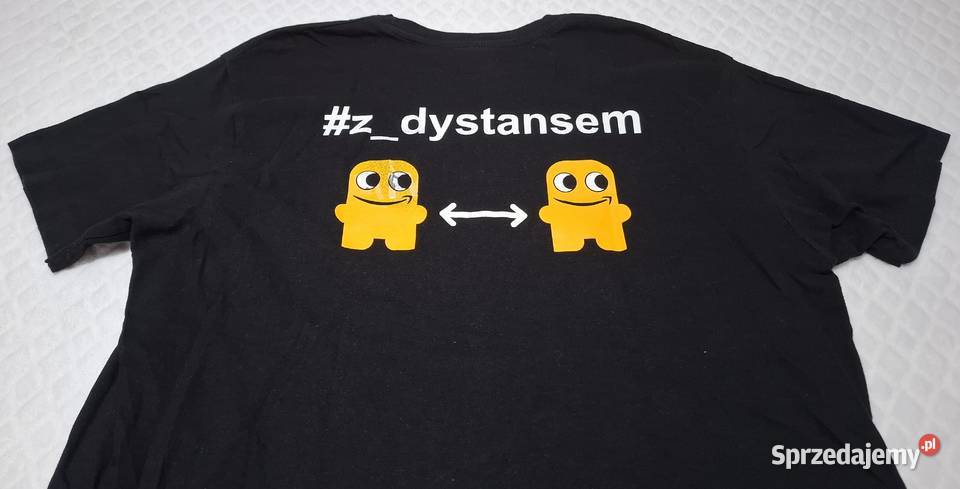 Koszulka krótki rękaw Tshirt czarna Amazon BC Czeladź