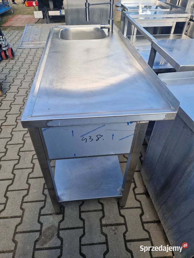 Zlew Gastronomiczny 1 Komorowy Z Blatem Roboczym