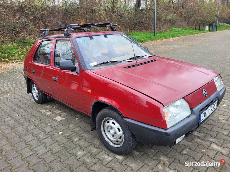Skoda Favorit 1992 Okazja Złombol Rajd Koguta relingi dachowe Orzesze