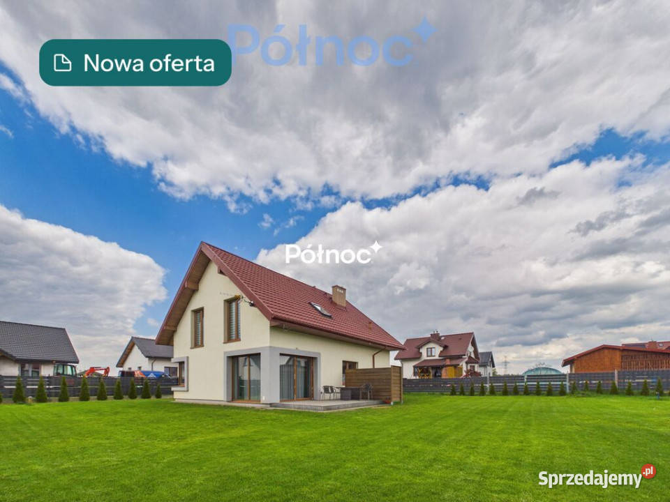 Przykopka gm Ełk nowy i nowoczesny dom z garażem
