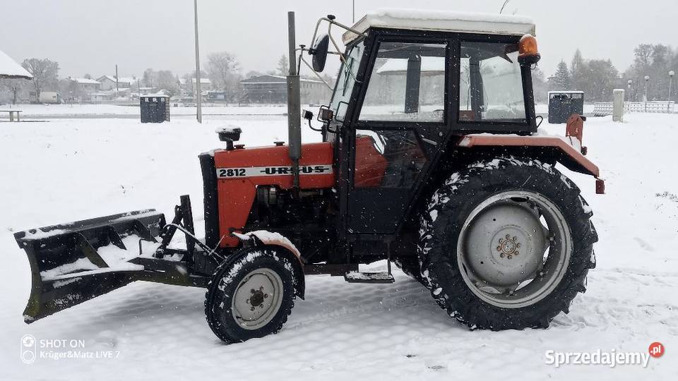 Ciągnik URSUS 2812 pług do śniegu Opoczno sprzedam