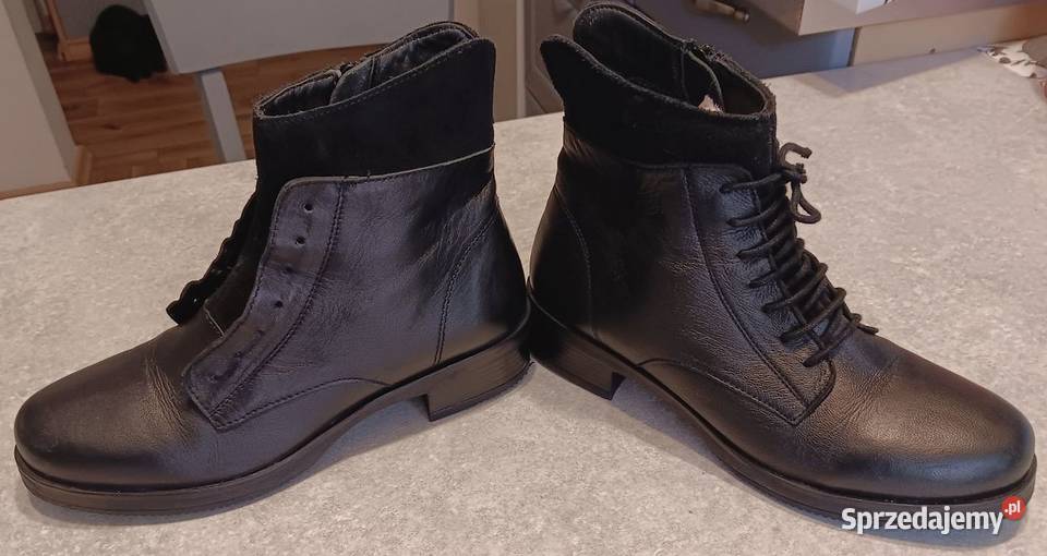 Botki skórzane Esmara inna Opole