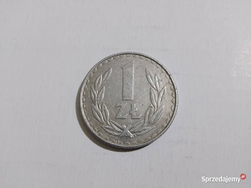 Moneta 1 złoty z 1988 roku PRL Świdnik