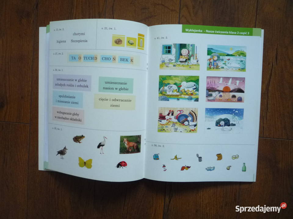 Nasze ćwiczenia 2 część 2 i 3 Klasa 2 J polski