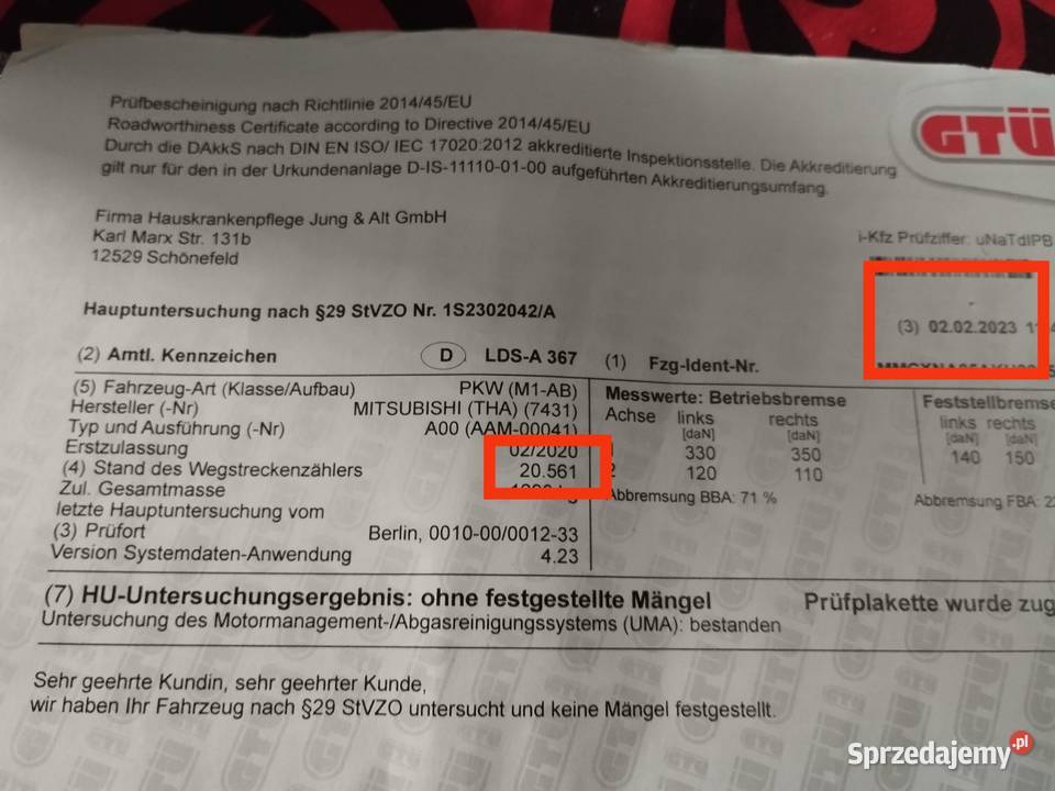 MITSUBISHI SPACE STAR KLIMA GRZANE FOTELE MAŁY Zielona Góra