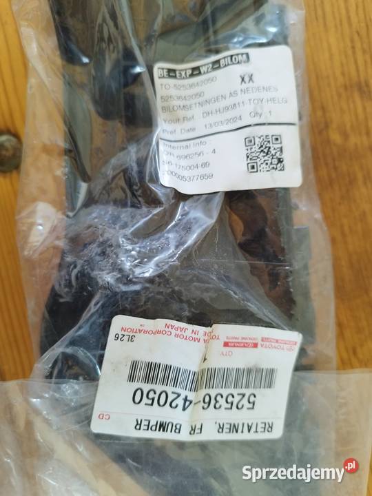 ŚLIZG MOCOWANIE UCHWYT ZACZEP ZDERZAKA PRZÓD Wożuczyn sprzedam