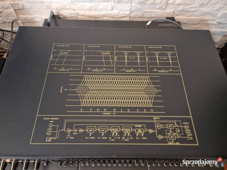 Korektor equalizer yamaha Q1131 graphic Poznań