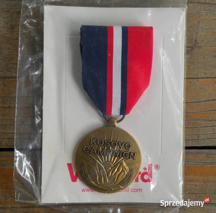 Medal Us Army Kosovo campaign VANGUARD Wrocław
