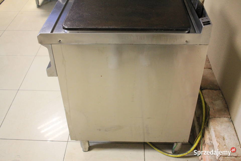 Płyta grillowa gazowa gładka na podstawie Pszczyna