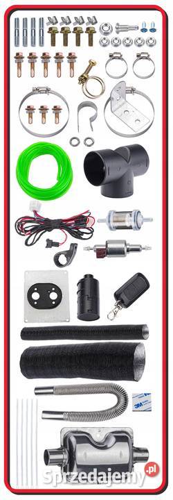 Nagrzewnica spalinowa dmuchawa olejowa osobowe Ogrzewanie postojowe śląskie Katowice