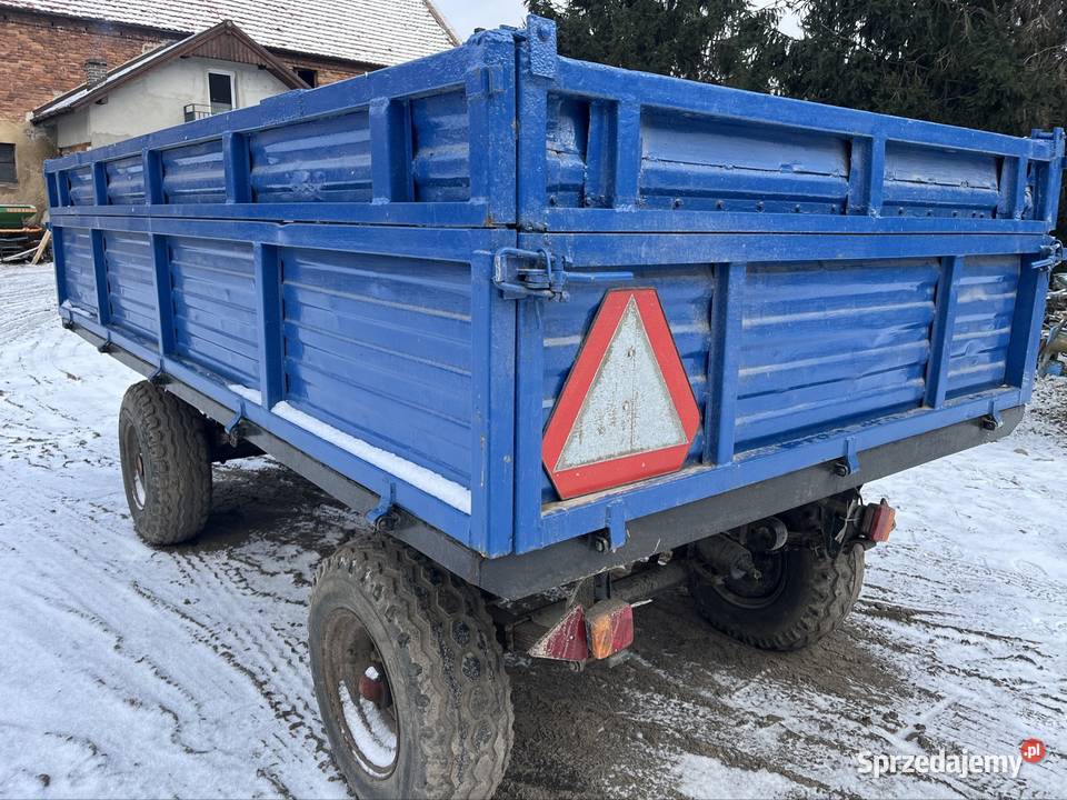 Przyczepa wywrotka 4000 nieuszkodzony Przyczepy rolnicze Świdnica