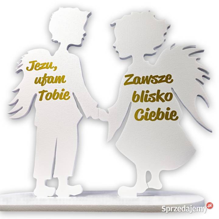 Komunijne Aniołki Dekoracja pod Ołtarz Pierwsza Dębna