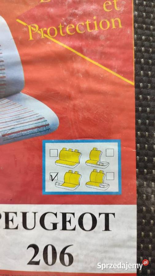 Pokrowce Peugeot 206 Cieszyn sprzedam