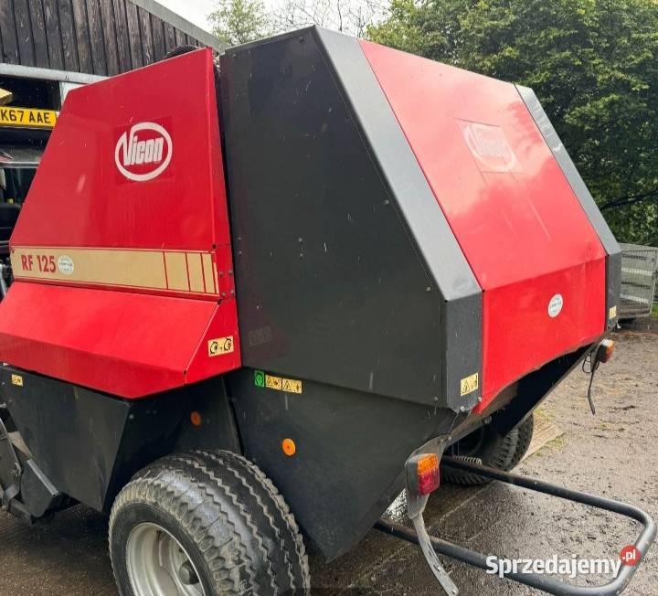 Prasa rolująca prasa Vicon RF 125 prasa rotor Biskupiec