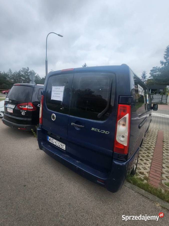 Fiat SCUDO 20 Diesel 9 osób mazowieckie