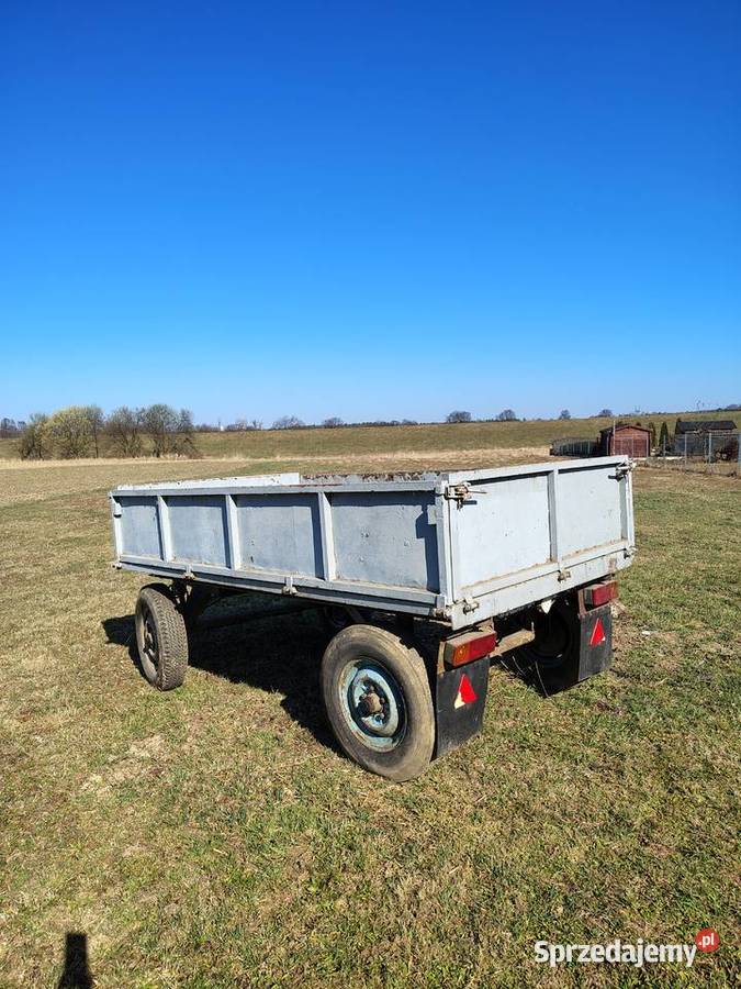 Przyczepa bez rejestracji małopolskie Dwory Drugie