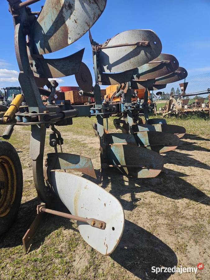 Pług obrotowy 4 overum cv498h agrolux kverneland nieuszkodzony Kukle