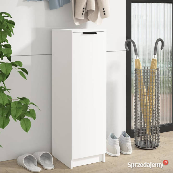Szafka na buty biała 30x35x100 materiał Warszawa