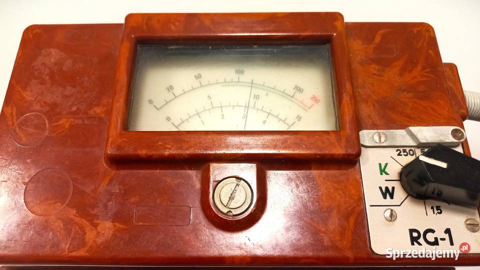 Licznik Geigera Radiometr górniczy RG1 unikat Pozostałe Łomianki