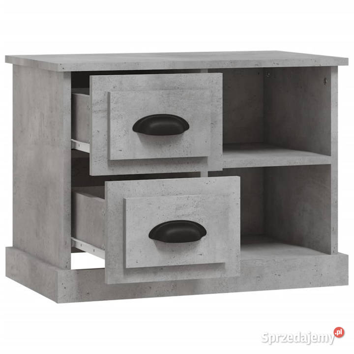 Szafka nocna szarość betonu 60x355x45 WM816372 Warszawa